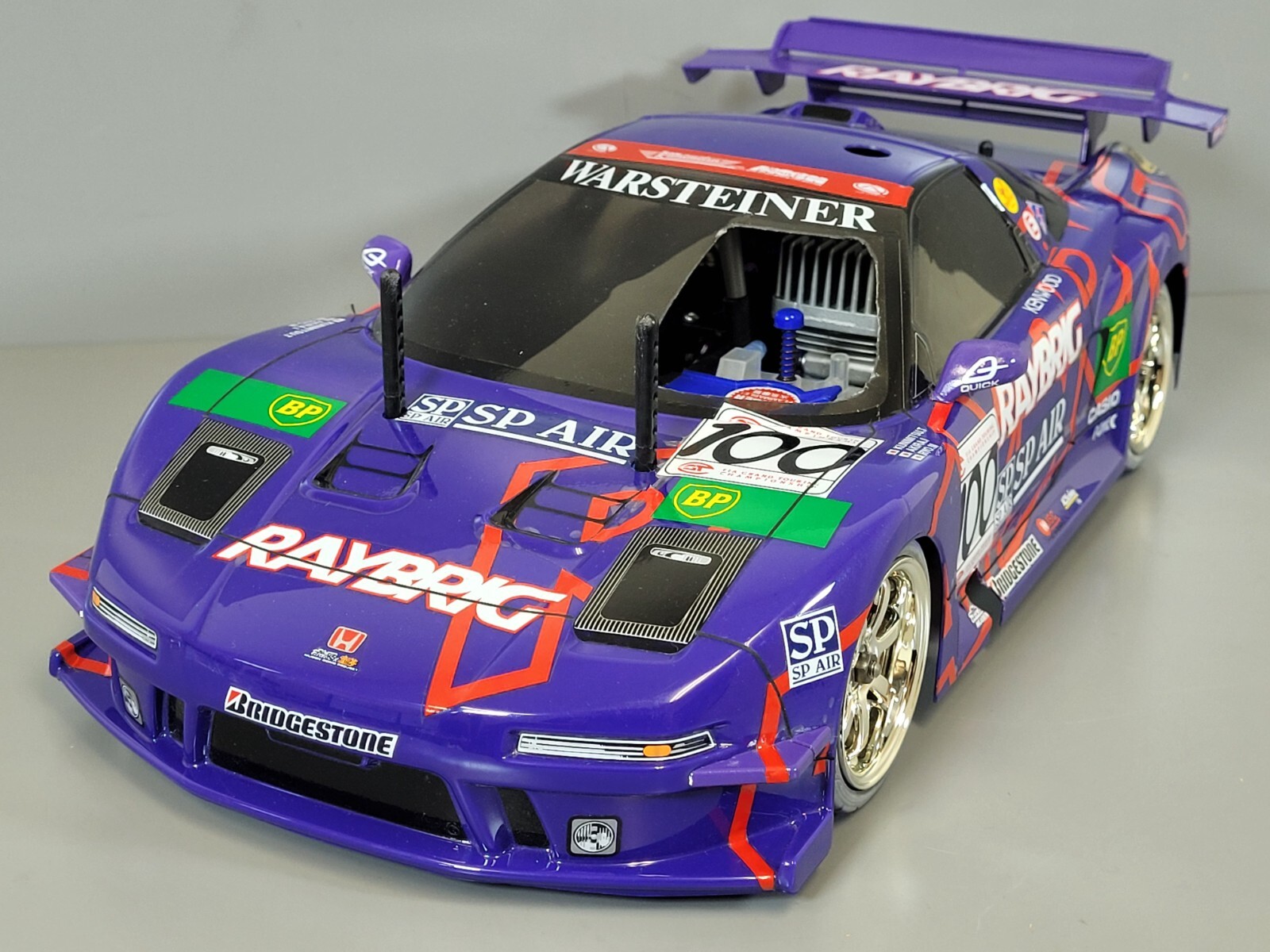 Tamiya 1/10 R/C TG10-Mk.1 Glow-Engine Nitro Gas Racing NSX Tamiya 1/10 R/C TG10-Mk.1 Glow-Engine Nitro Gas Racing NSX