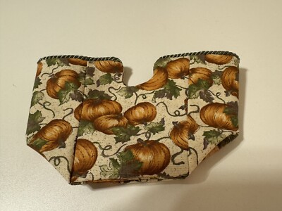 5'' Measuring Basket Liner from Longaberger Pumpkin Patch Fabric