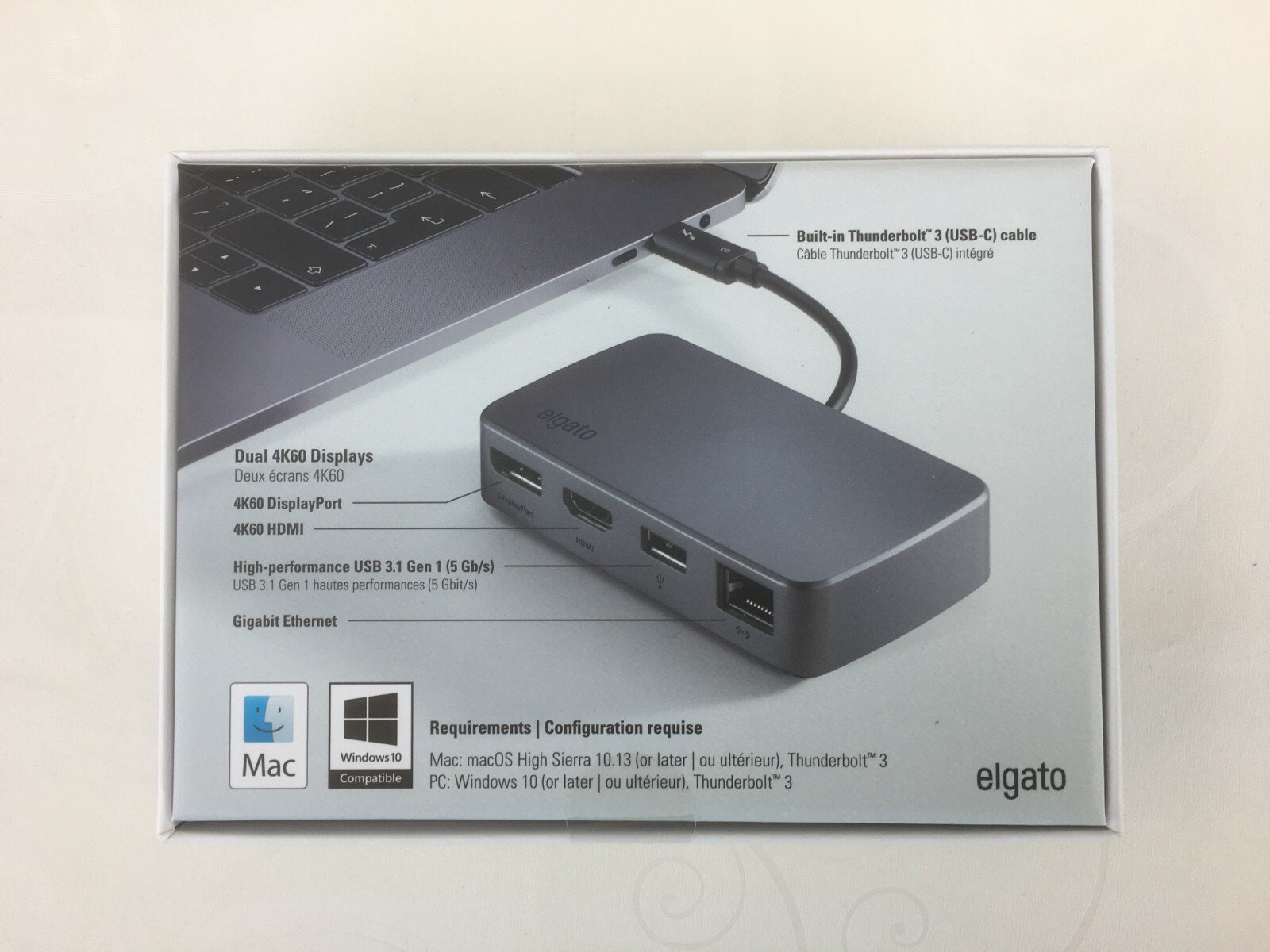 Thunderbolt 3 Mini Dock für MAC-OS und Windows 10 Elgato; Neu ungeöffnete OVP