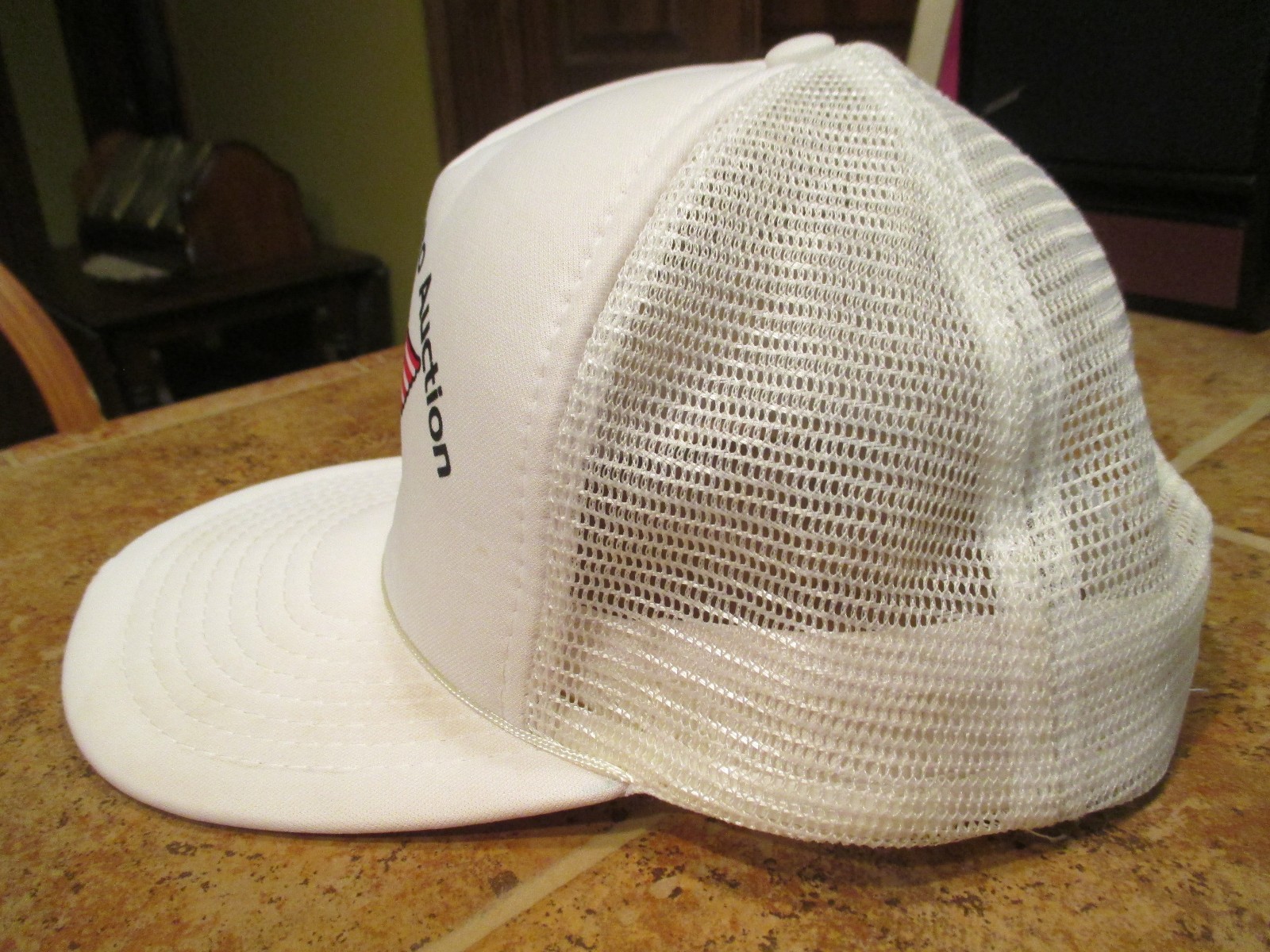 Vintage Snapback Hat Truckers Cap Nashville Tennessee Dealers Auto Auction RARE