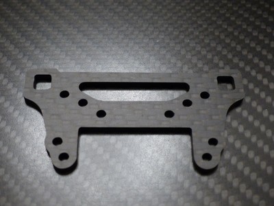 Dämpferbrücken für 236mm Tamiya TA-02SW Chassis 934 HD Carbon Chassis Topdeck