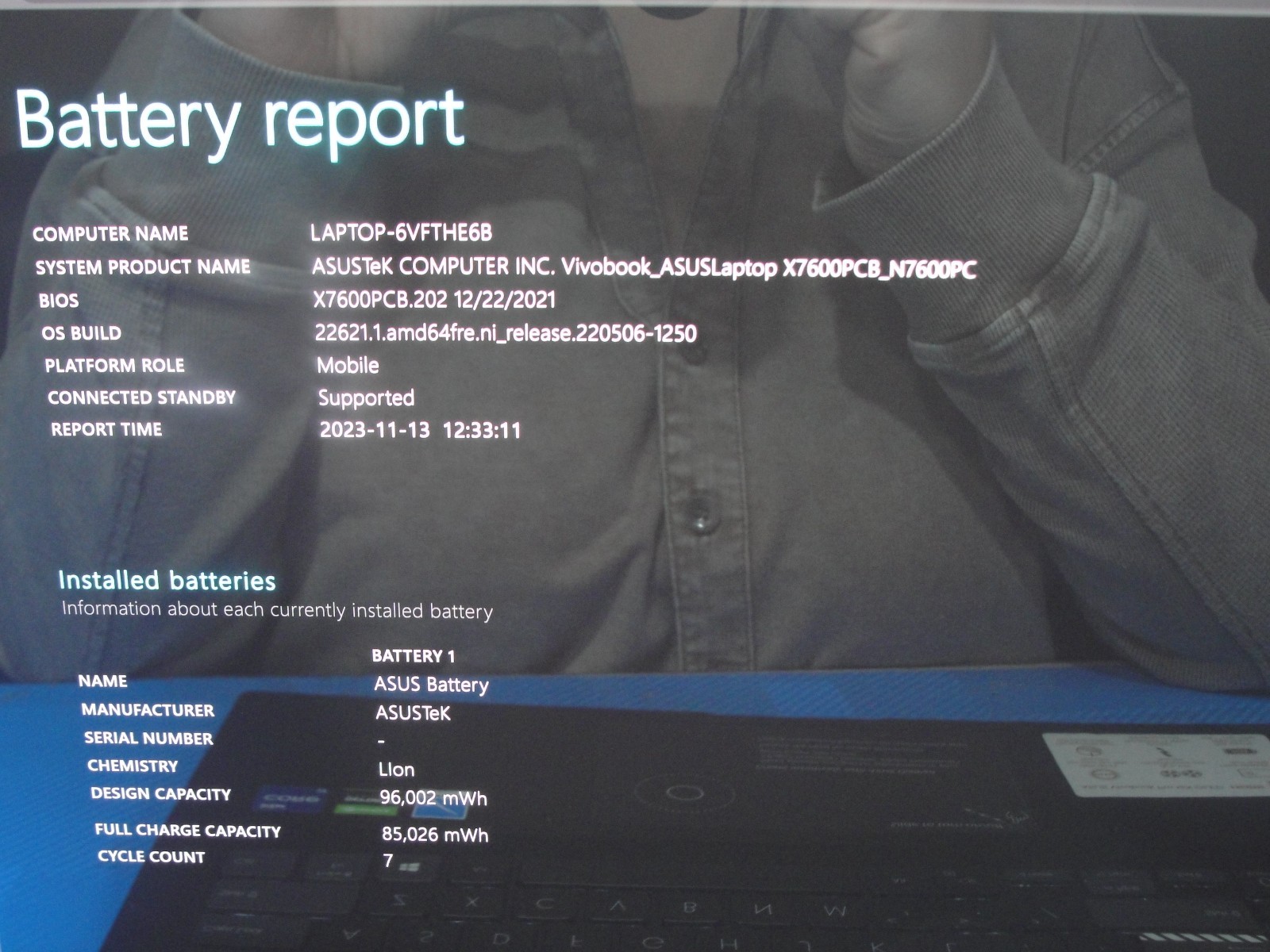 ASUS Vivobook Pro 16X OLED N7600 i7-11370H 32GB 1TB SSD RTX 3050 - Thumbnail 10