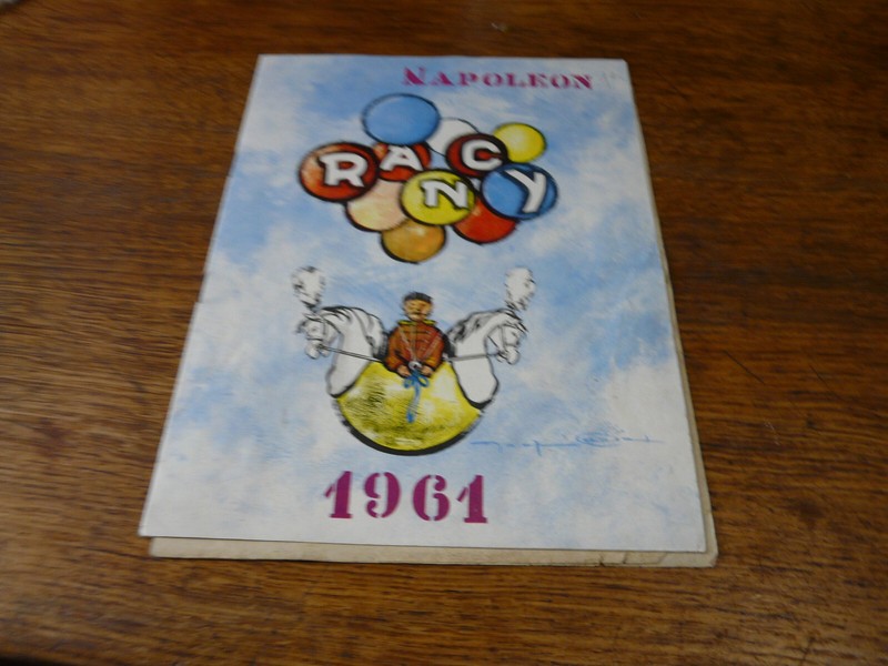 Programme Cirque NapolÃ©On Rancy 1961 Circassien Clown Le Havre Rouen