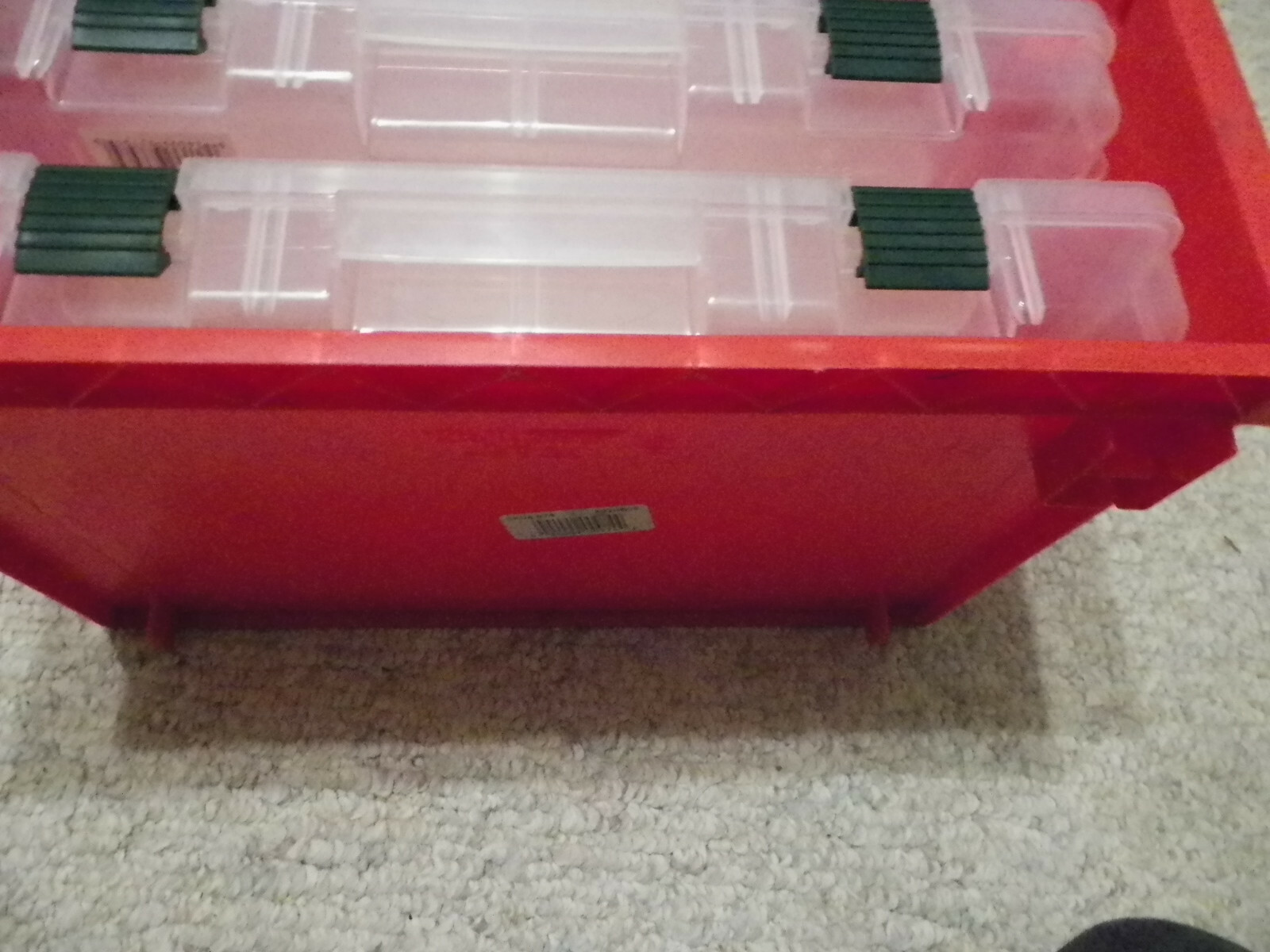 Plano Molding 974 StowAway Organizer Rack + 4 Cabelas 3700 Stowaway Boxes