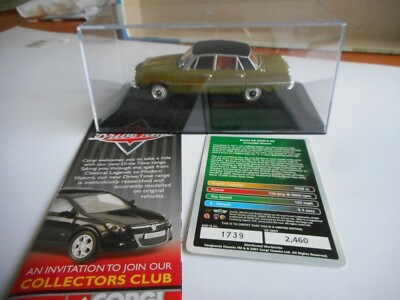 Vanguards by Corgi VA06515 Rover P6 3500 S V8 Avocado Green Ltd Ed Ce 1:43 Box