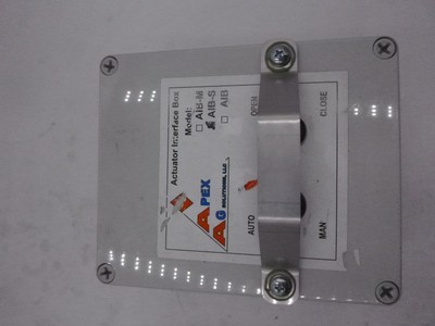 AG Solutions APEX Actuator Inferface Box AIB-S SWITCH MAIN AND CLOSE