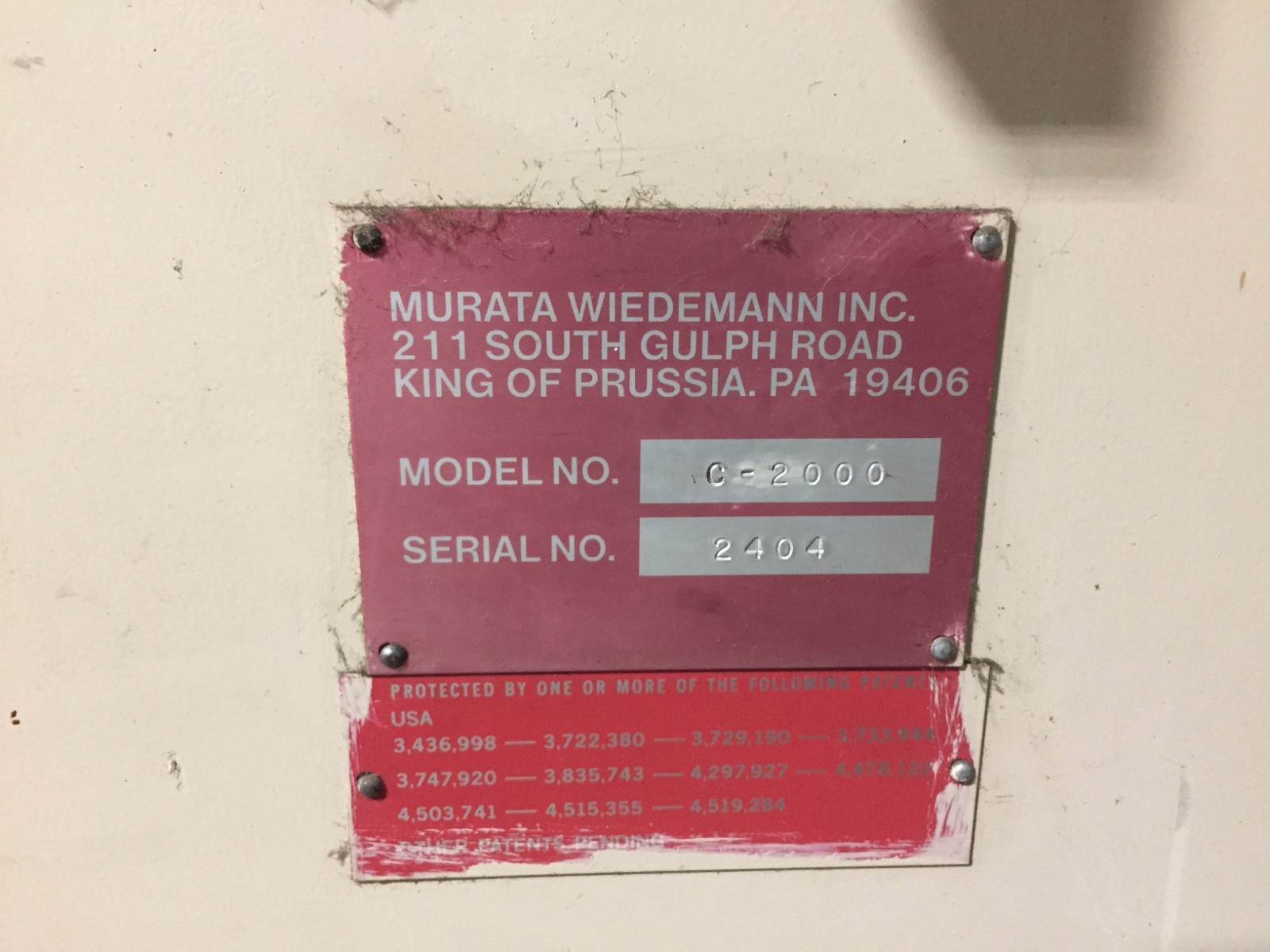 22 Ton Murata Wiedemann