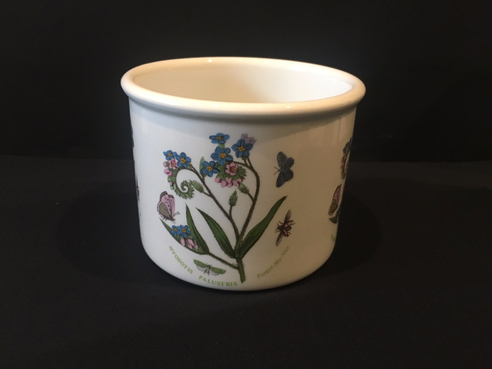 Portmeirion Botanic Garden Crock Planter Forget Me Not Excellent!