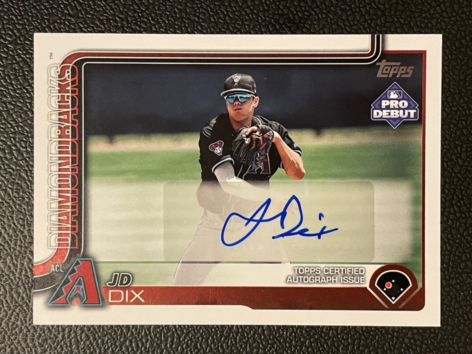 2025 Topps Baseball Pro Debut #6 JD Dix Auto Autograph