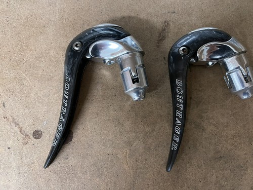中古 BONTRAGER ブレーキレバー エアロ TT トライアスロン SHIMANO-ULTEGRA di2トライアスロンとTTデュアルコントロール