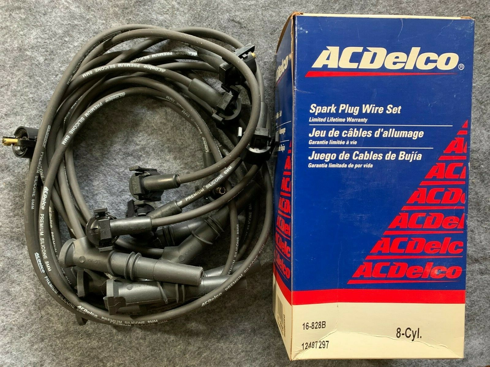 AC Delco Spark Plug Wire Set 16-828B | eBay