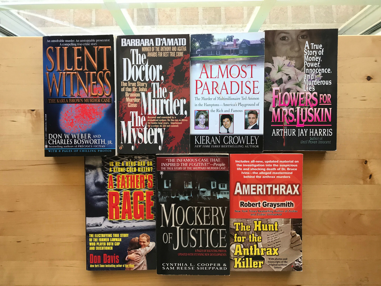 True Crime 7 Book Set ~ 