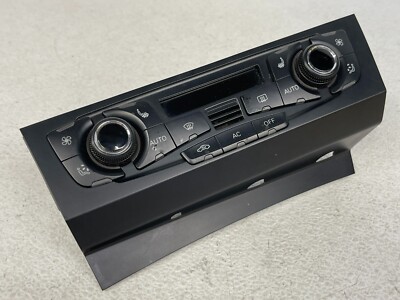   2009-2012 AUDI S4 A4 HEATER COOLER AC / TEMP CLIMATE CONTROL PANEL OEM LOT2369