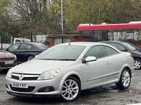 * 2008 VAUXHALL ASTRA CONVERTIBLE 1.8L DESIGN + HALF LEATHERS + ALLOYS *