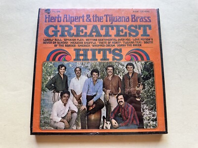 Herb Alpert & The Tijuana Brass: Greatest Hits Reel 7½ ips 4-Track Stereo SEALED