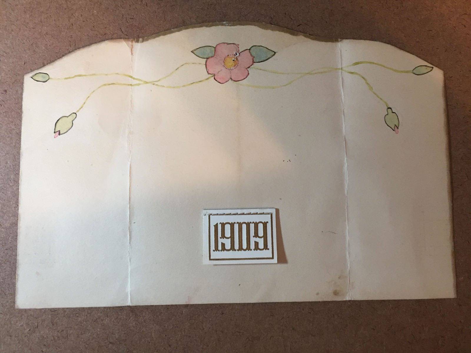 1909 Christmas Greeting Calendar