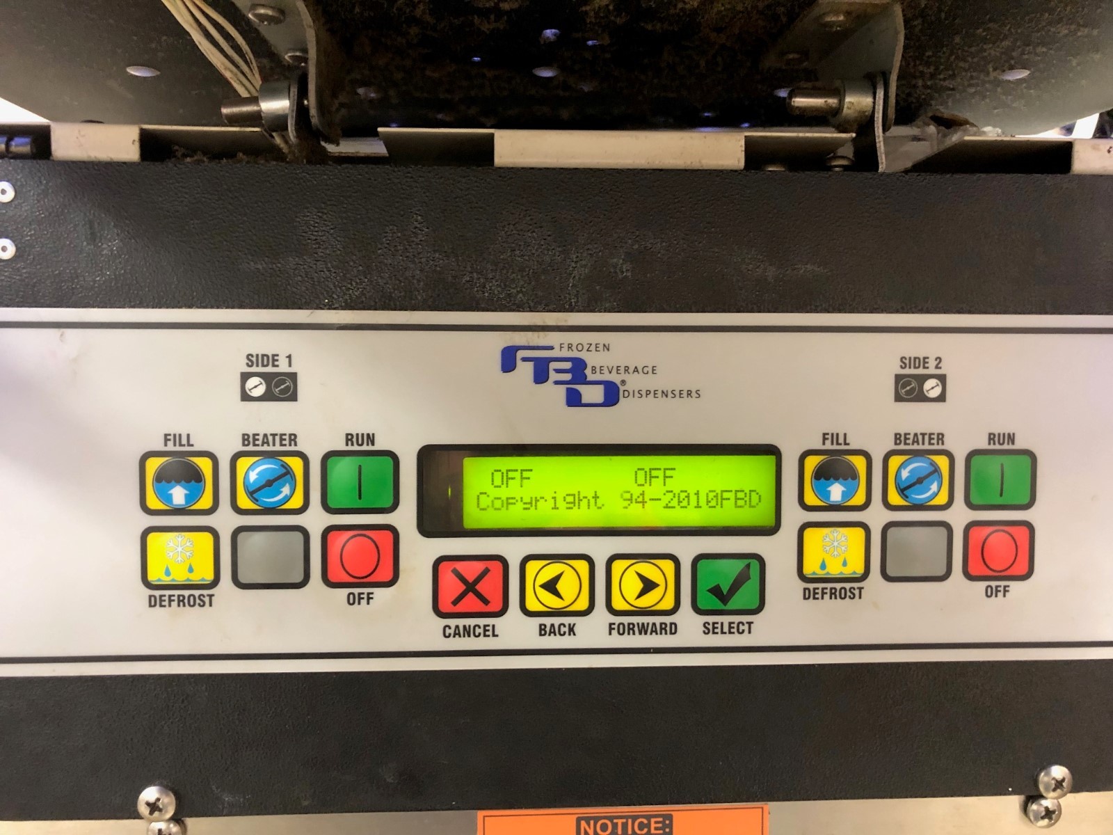 Frozen Beverage Dispenser FBD 2 Barrel Flavor slushy machine ICEE / SLURPEE