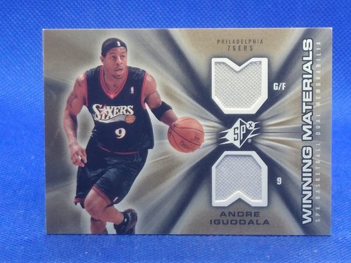 小笠原道大⭐２００６年 WINNING BIG MATERIALS 2005-06 Upper Deck Rookie Debut Silver #70 Andre Iguodala