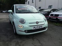 2017 Fiat 500 1.2 Lounge 3dr HATCHBACK Petrol Manual