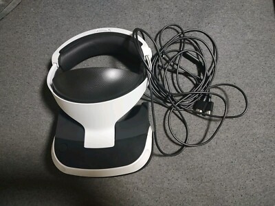 Sony PlayStation VR PSVR PS4 White CUH-ZVR1 Virtual Reality Headset ONLY Works!