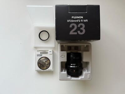 *EXCELLENT CONDITION* Fujifilm Fujinon XF 23mm F/2 R WR Lens - Black w/Extras!