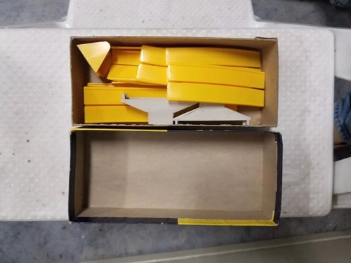 Dare Devil Obstacle Course 8 pc #1593 With Box. Aurora Model Motoring Slot Cars