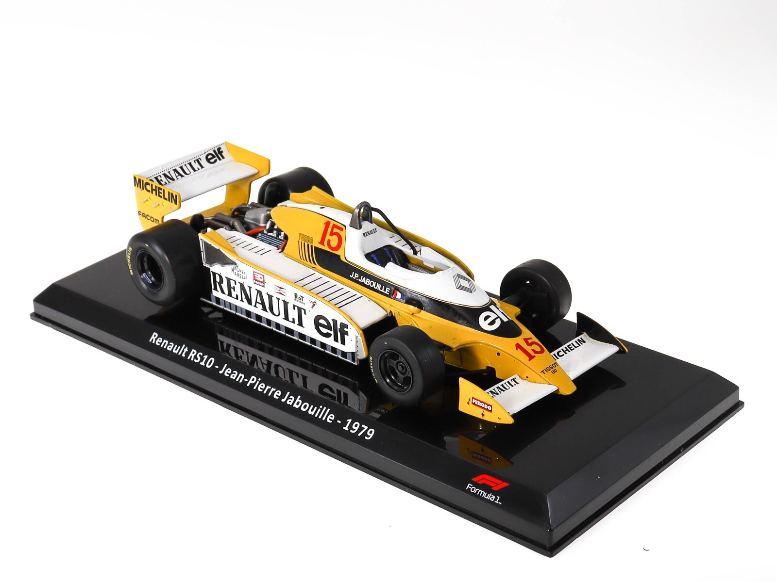 RENAULT RS10 1/24 デアゴスティーニ　ビックスケールF1 デアゴスティーニ】隔週刊 ビッグスケール F1 コレクション