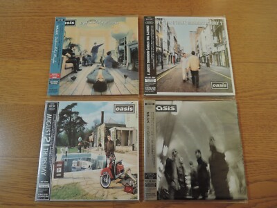 Oasis  4 CDs Japan Mini LP CD Set  Factory Sealed Gallagher