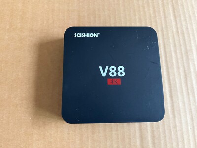 SCISHION V88 Android Smart TV Box 4K HD 1080P WIFI Media Player - NO REMOTE