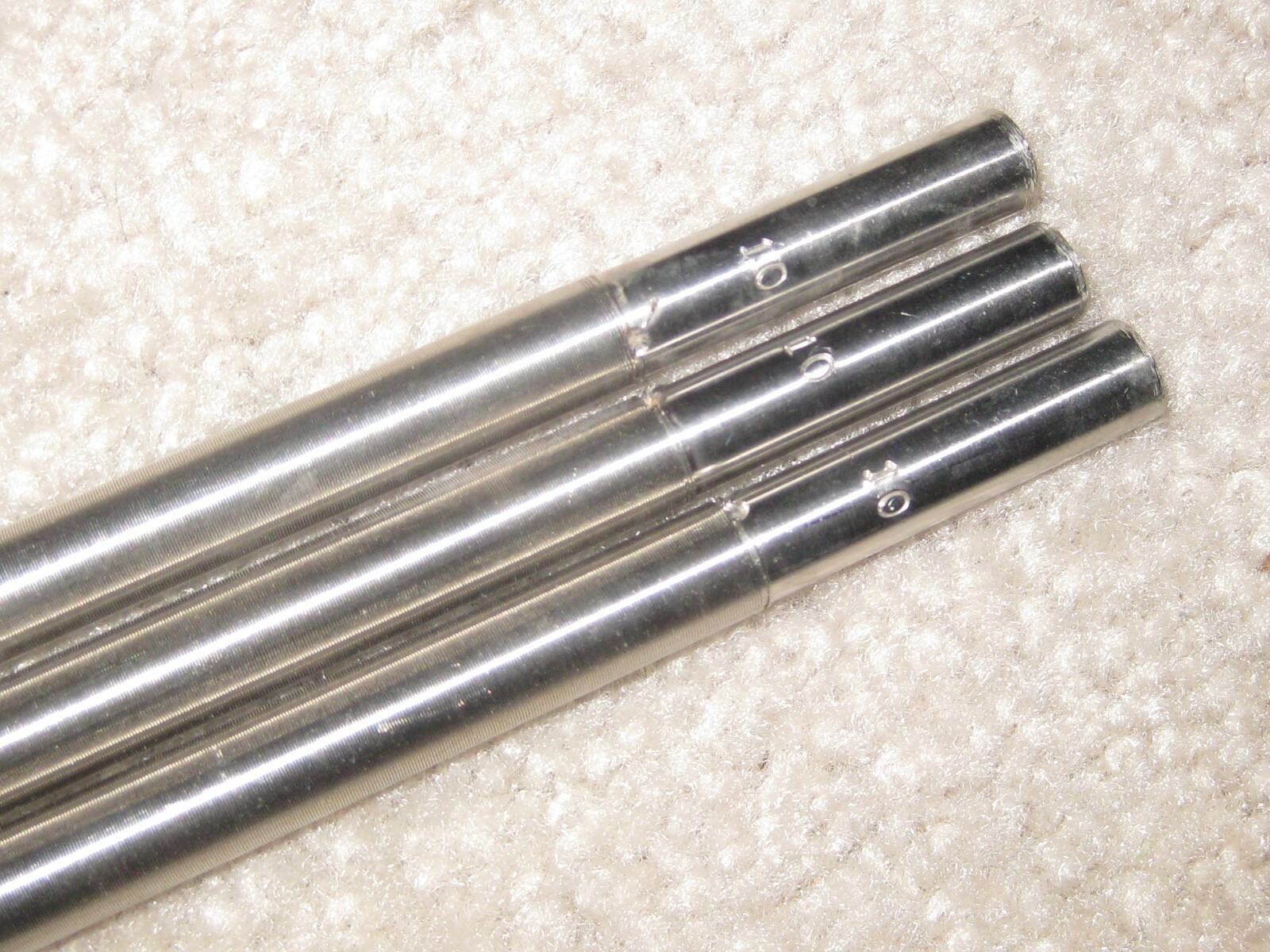 12X Huge Mayer Meyer Rods Lot  Gardco 12.77mm 9.6mm 20