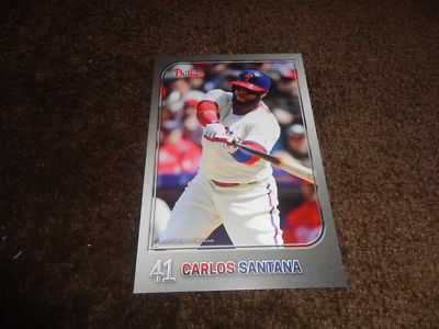 PHILLIES 2018 Carlos Santana PHOTO CARD 4'' X 6'' SGA