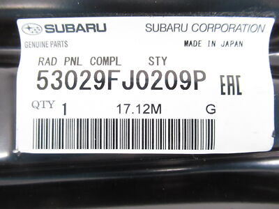Genuine OEM Subaru 53029FJ0209P Hood Lock Latch Support
