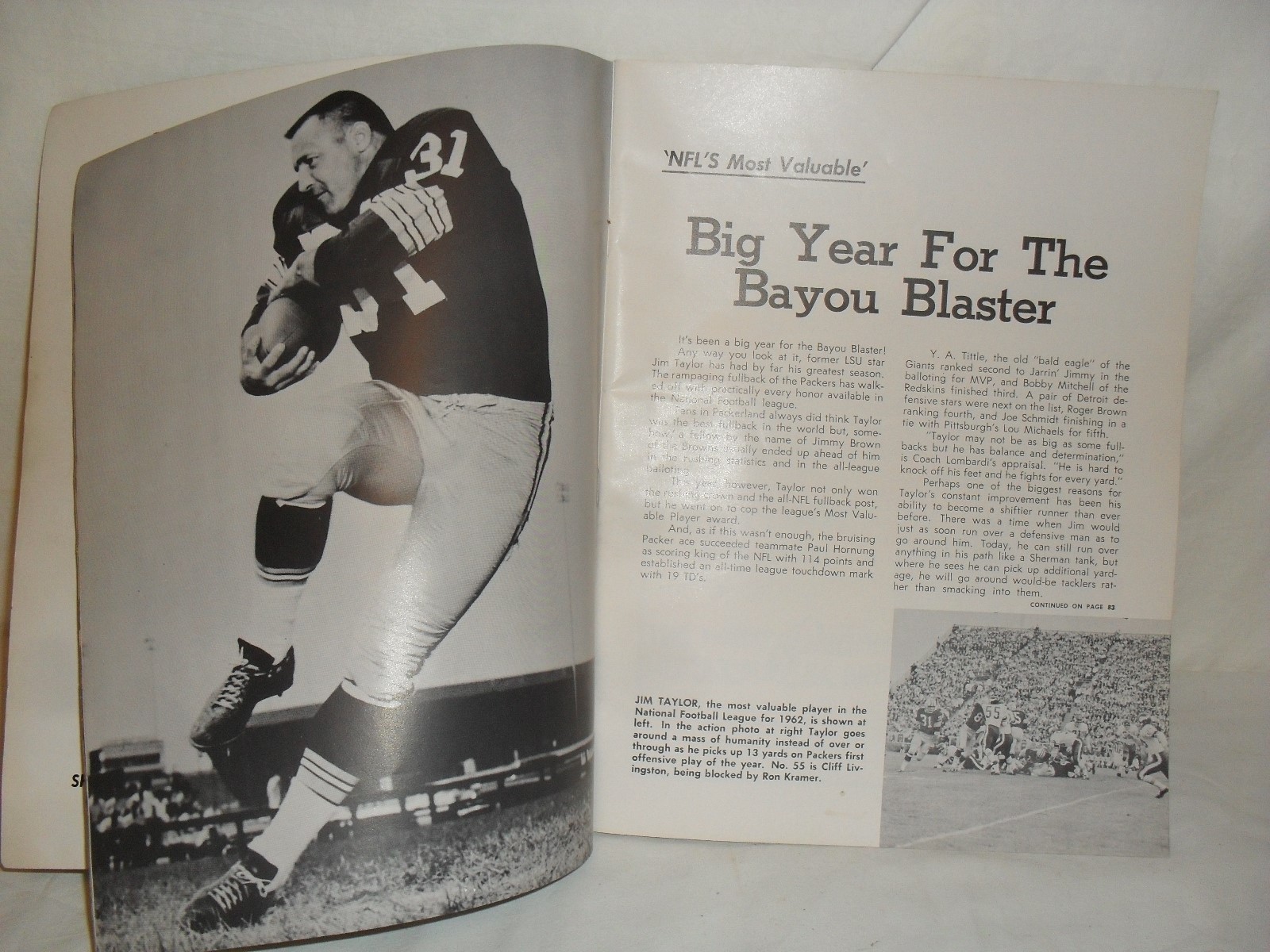 Vintage 1962 Salute to the Packers Commemorative Issue