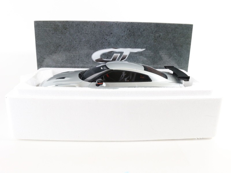 Nissan GT-R R35 NISMO Silver GT Spirit 1:18 Model Car Kj004 | eBay