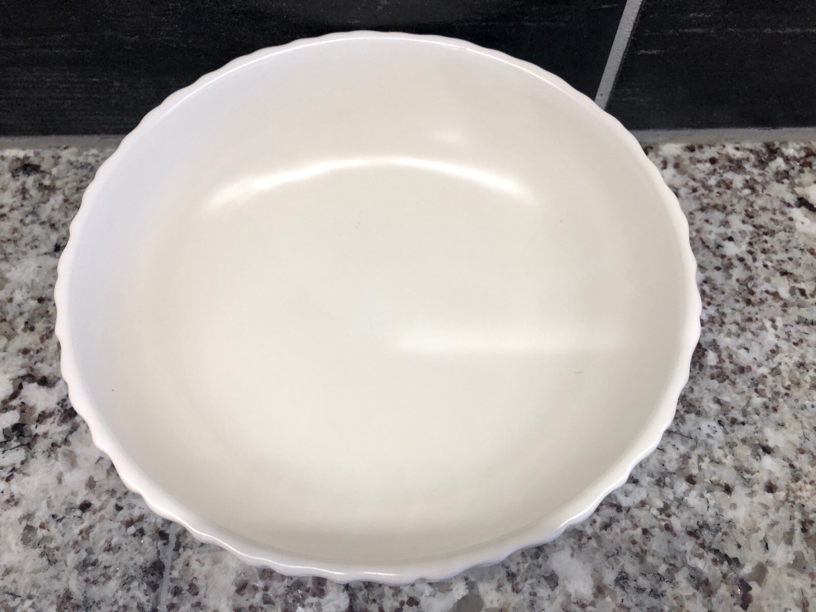 Franciscan Coronado Matte White Vegetable Bowl 7 1/2”