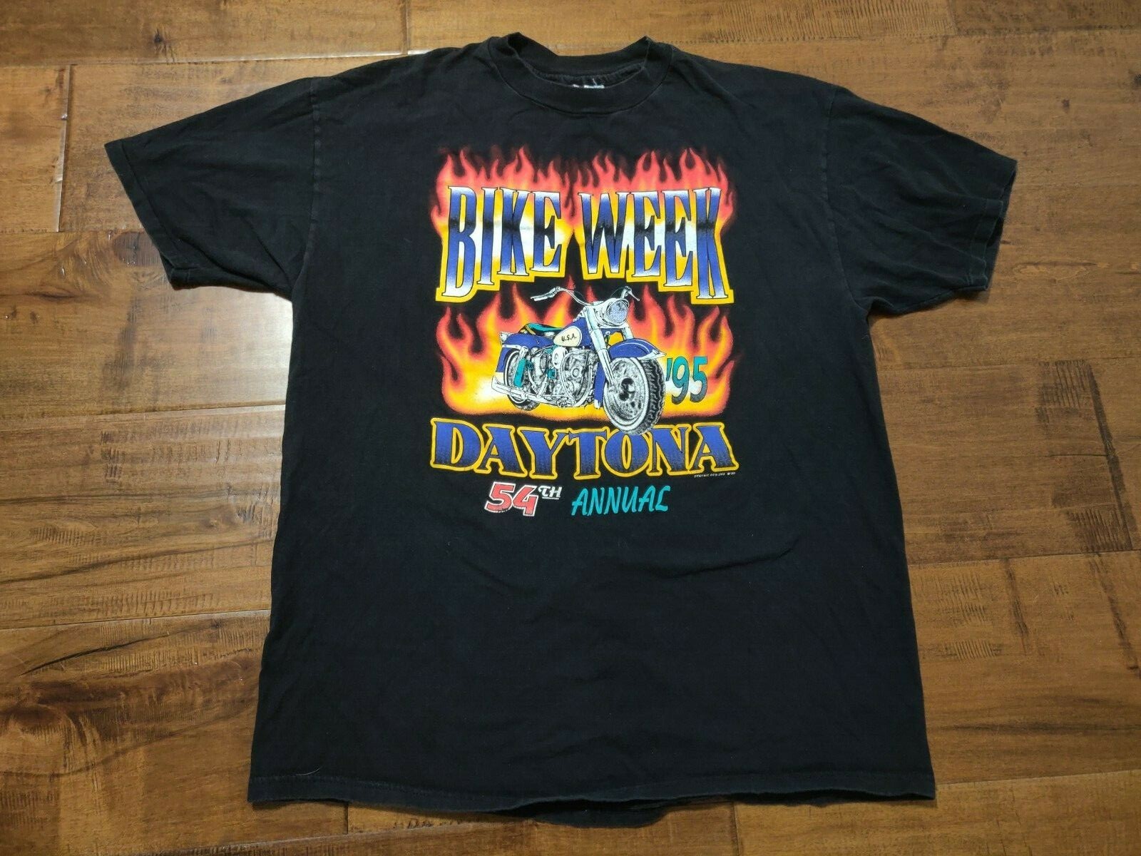 Vintage 1995 54th Annual Daytona Bike Week USA Harley