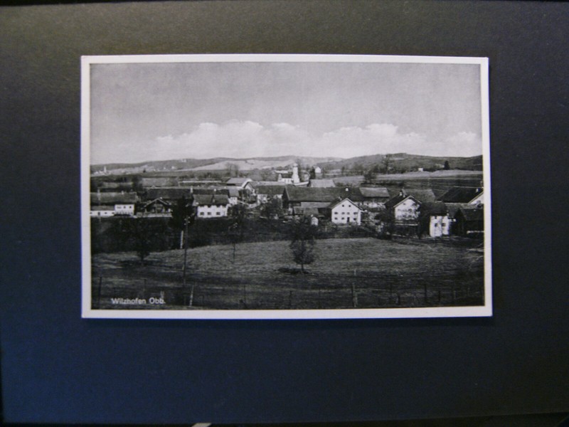Wilzhofen (Plz 82407) Blick Auf Dorf, Nicht Gelaufen (1547)