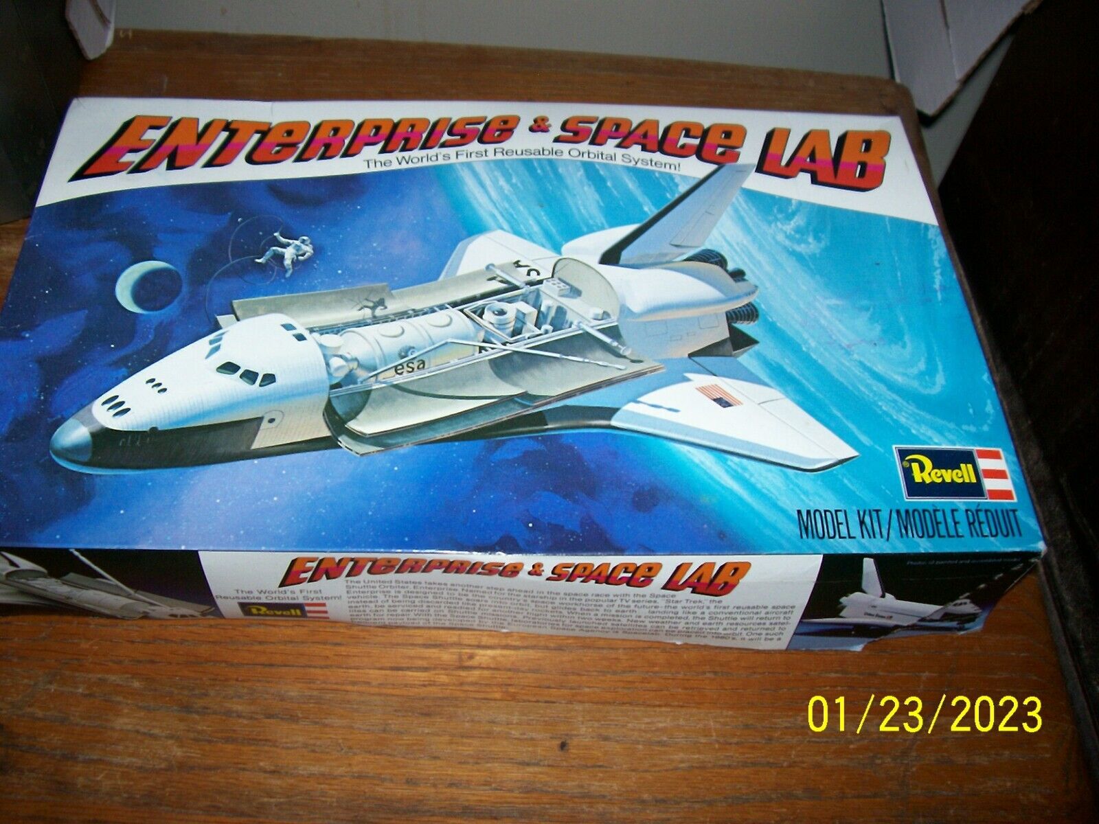 1978 Revell Space Shuttle Enterprise & Space Lab 1/144 scale 1978 Revell Space Shuttle Enterprise & Space Lab 1/144 scale
