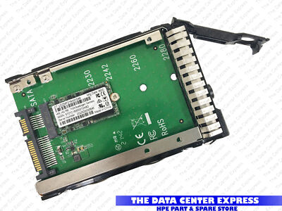 HPE 64GB SATA 6G M.2 2242 MLC SSD 64GB-SUB SFF SC TRAY SUB 88-TO-80% LIFE ADATA