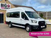 Ford TRANSIT 460 TDCI 130 L4H3 TREND ECOBLUE 17 SEAT BUS HIGH ROOF DRW RWD
