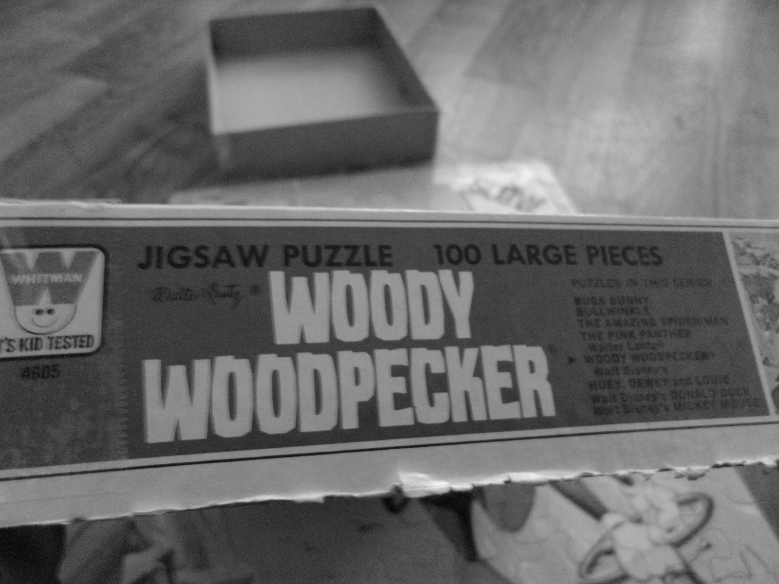 1976 Woody Woodpecker Wally Lantz 100 piece puzzle