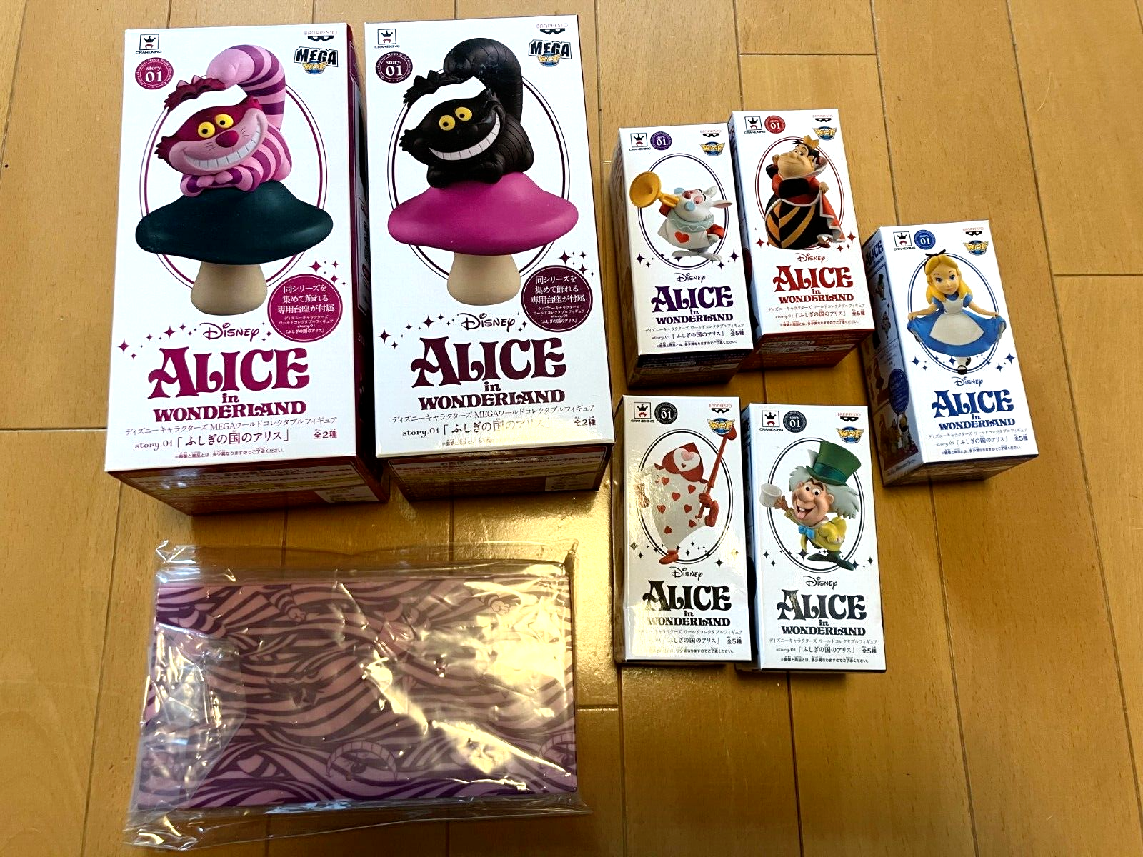 【特製ボックス】ふしぎの国のアリス　WCF　ディズニーワールドコレクタブル 特製ボックス】ふしぎの国のアリス WCF ディズニーワールド