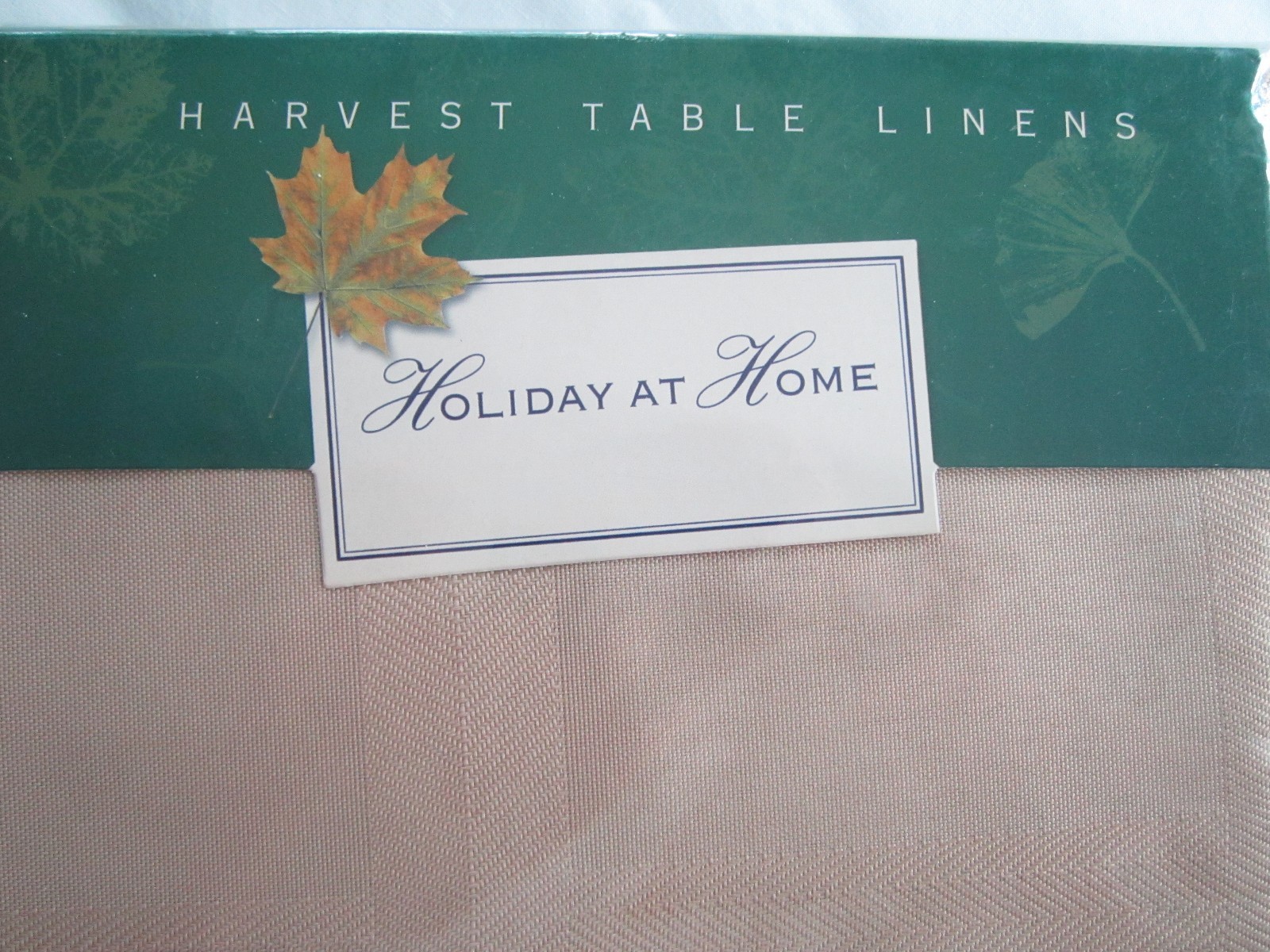 New Harvest Table Linen Holiday 60 X 80