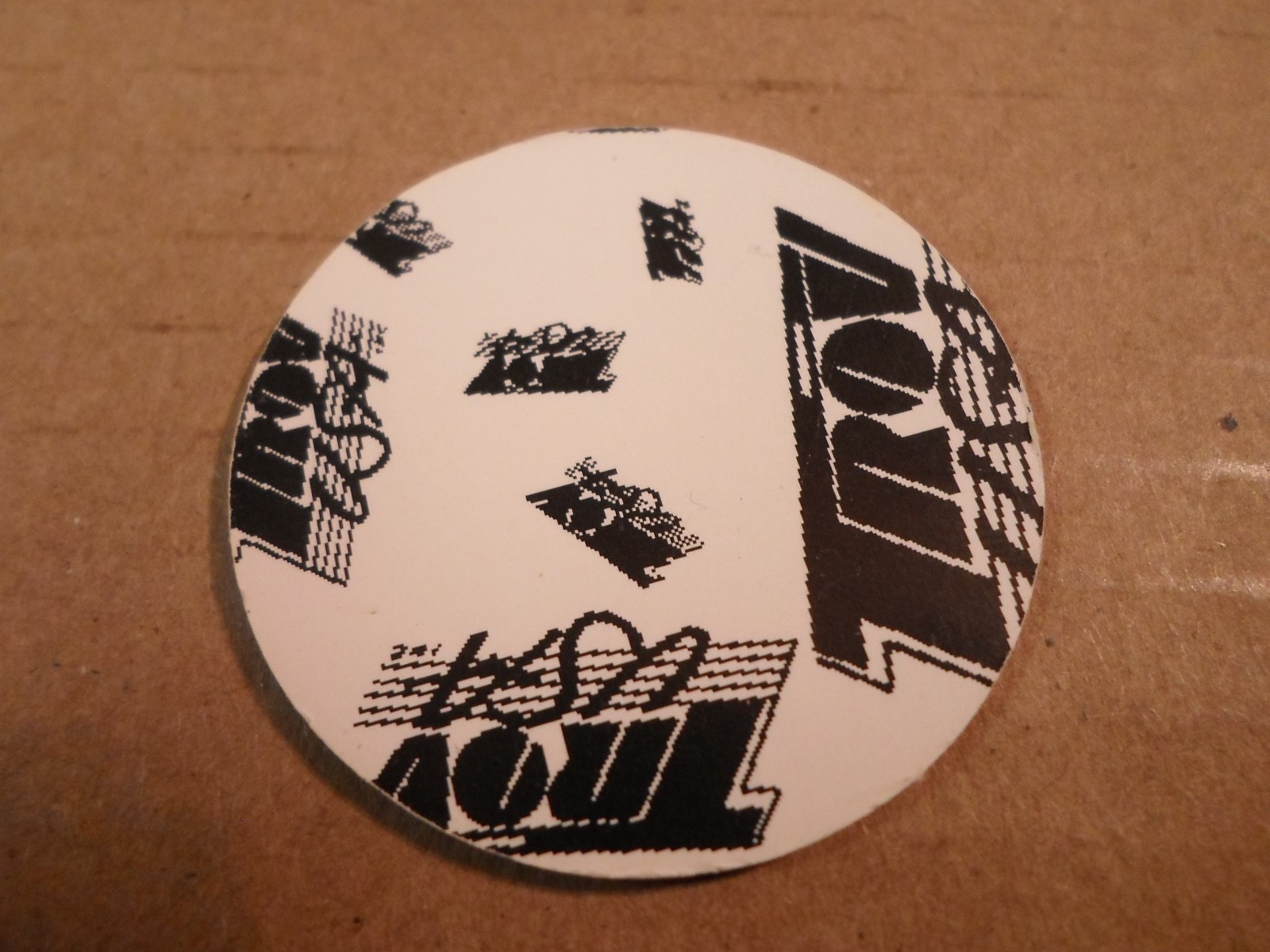 Carl's Jr Hardee's POG Milk Cap Game Dinosaur Trov T-Rex Limited Edition 1994