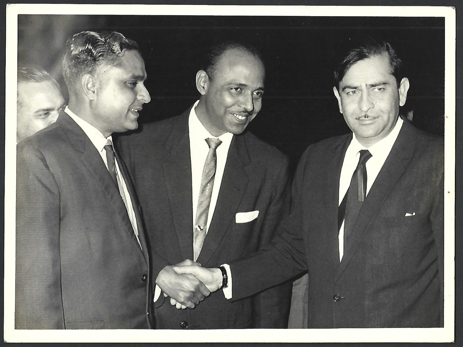 (BL) India Bollywood 1964 SANGAM Premier Raj Kapoor 6.5” x 8.5” photo #1