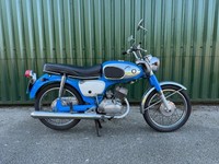 Suzuki B120 Bloop Classic 2 Stroke Single 1972 Historic Registered Runs Rides