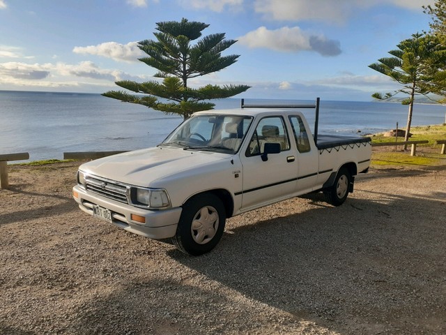 TOYOTA HILUX 1993 SR5 X CAB P UP 4 SP AUTOMATIC SOLD PENDING PICK UP Cars Vans Utes 