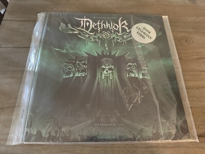 DETHKLOK DETHALBUM IV LP Signed Autographed By Brendon Small Limited Edition
