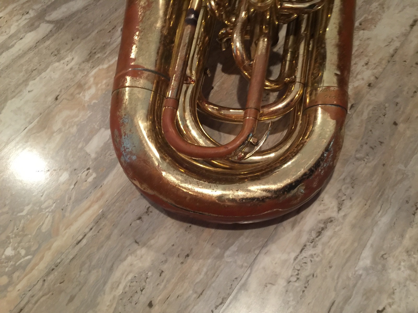 Yamaha YBB-103 3/4 three valve tuba