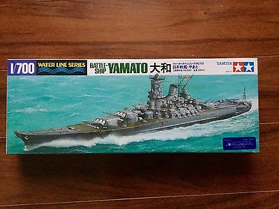 TAMIYA 1/700 Water Line WW II Japanese Imperial Navy Battleship Yamato 31113 F/S